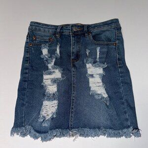 ALMOST FAMOUS DENIM SKIRT